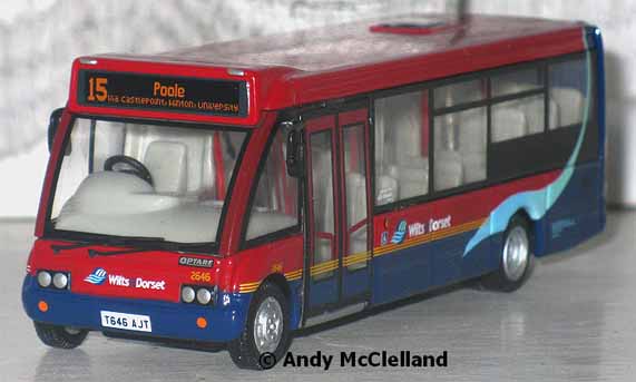 Wilts & Dorset Optare Solo.